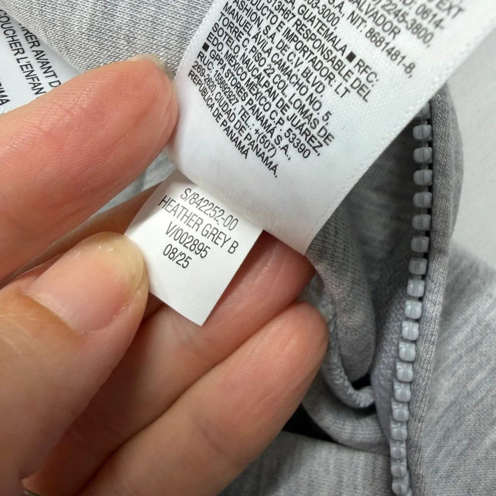 Old Navy Hooded Jumpsuit 3D Ears 6-12M Gray Unisex Baby Romper 842252-00